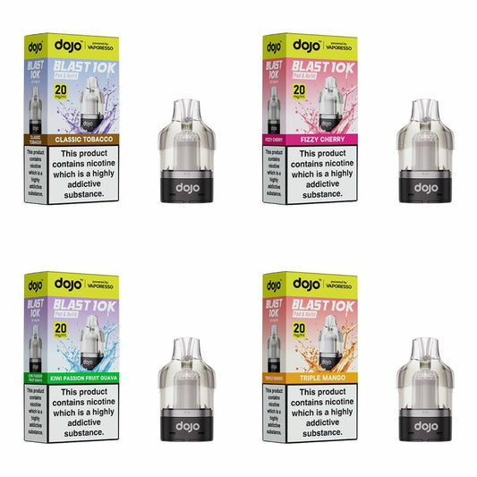 DOJO Blast 10K Prefilled Pod + Refill Container